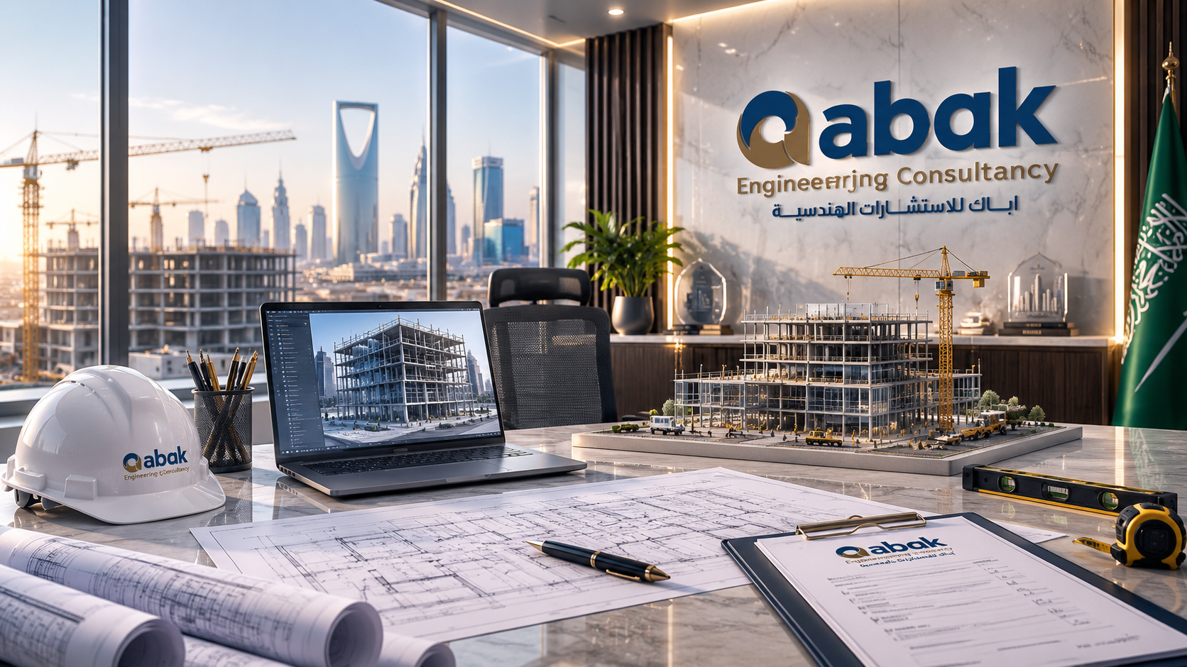 Engineering Supervision Office in Riyadh | professional supervision with Abak engineering consulting office