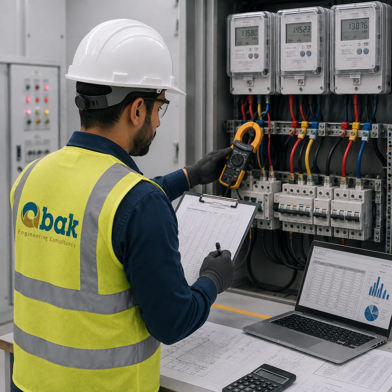 إعداد تقارير وحسابات الأحمال الكهربائية