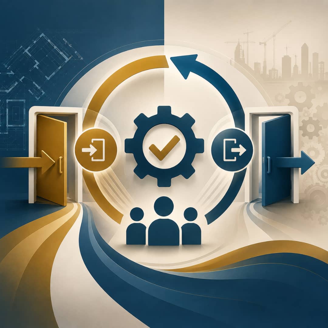 تصميم مداخل ومخارج المشروع