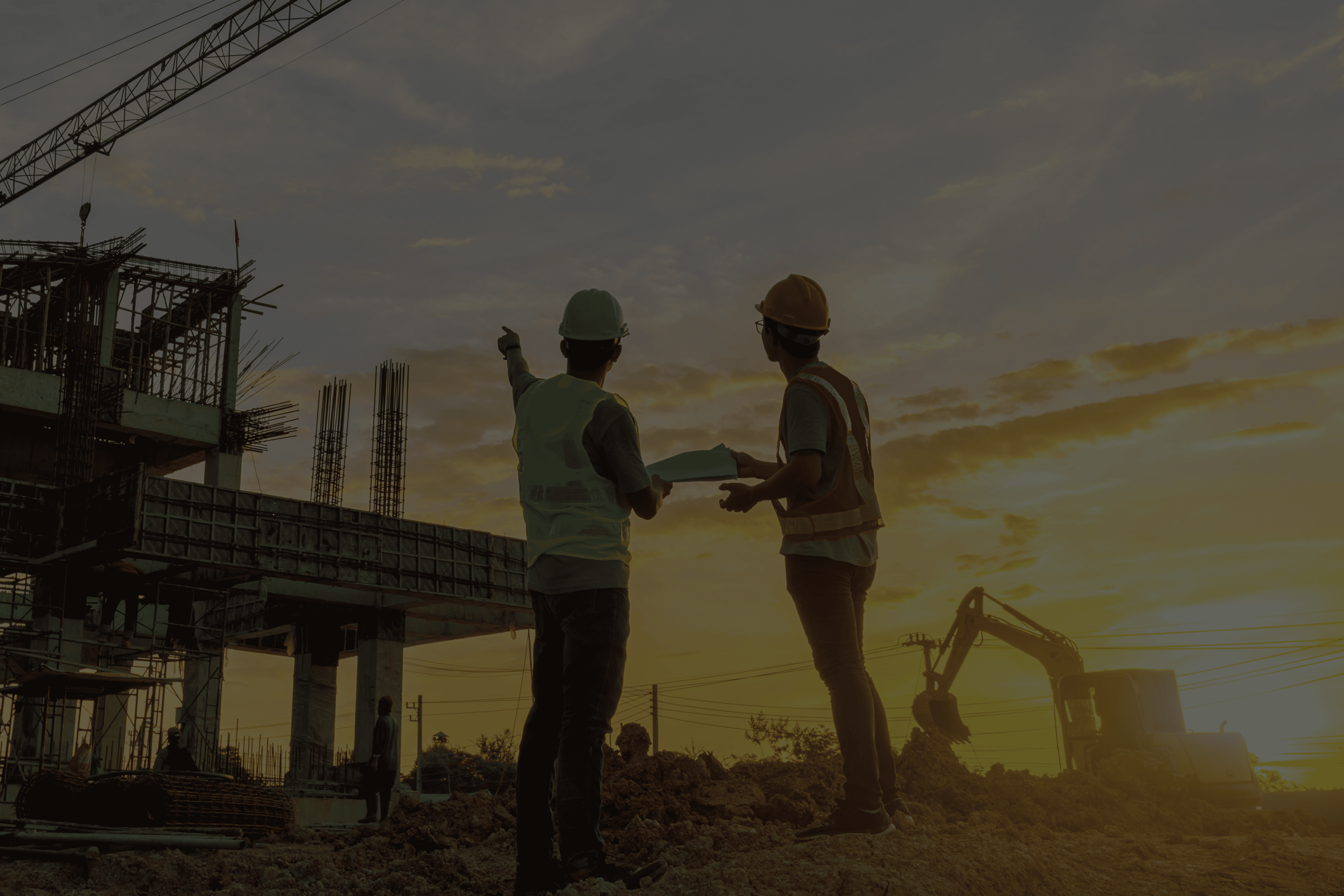 الإشراف الهندسي على مواقع التنفيذ